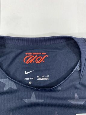 Nike USA Men’s Size 2XL Dri-Fit Performance Jersey Black With Charcoal Stars NWT